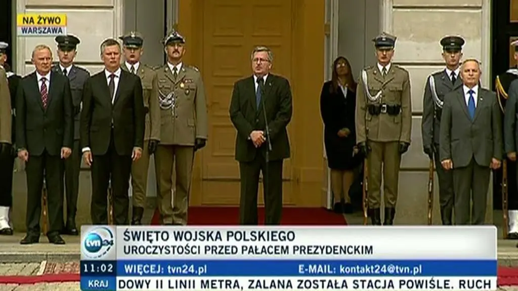 Prezydent wręcza nominacje generalskie