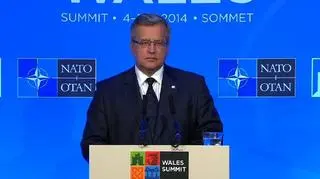 Prezydent: wzmocnić wschodnią flankę NATO