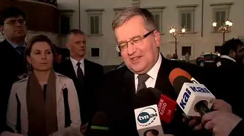 Prezydent z nowym papieżem wiąże "ogromne nadzieje"