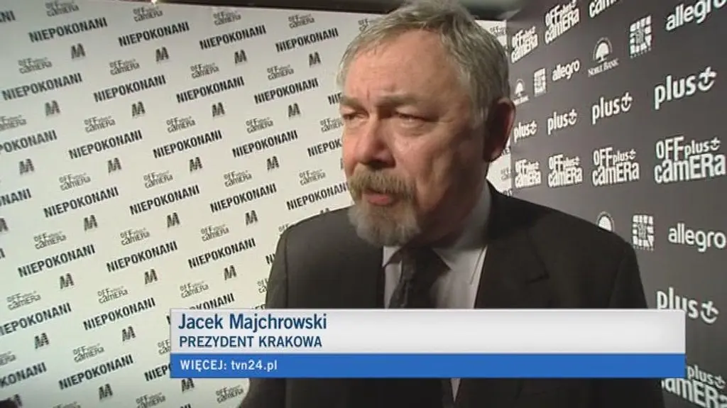 Prezydenta Krakowa o festiwalu (TVN24)