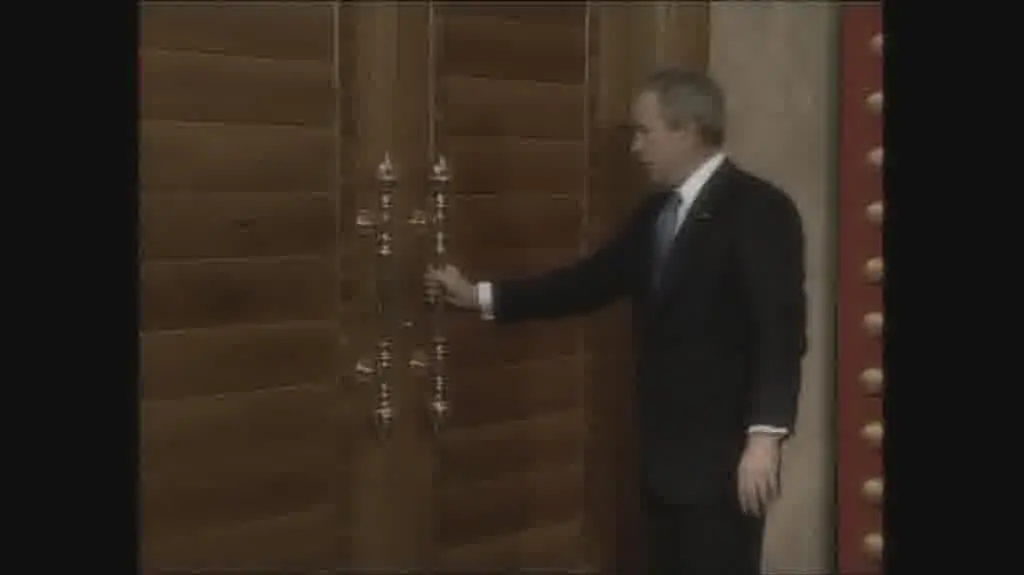 Prezydentura Busha to również niezliczone gafy (TVN24)