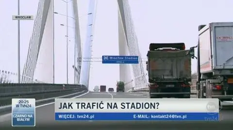 Problemy z dojazdem na stadion
