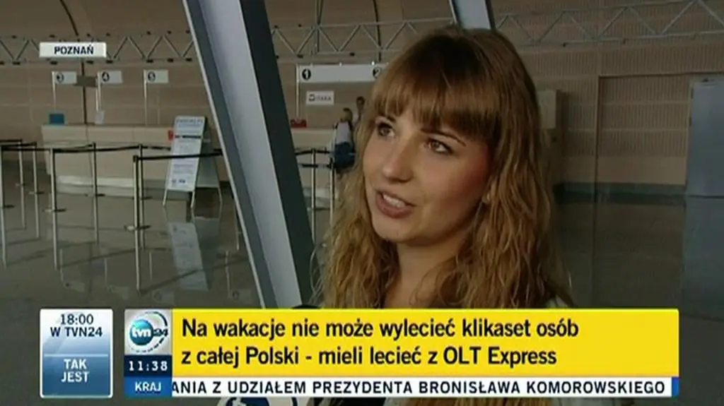 Problemy z lotami OLT Express w Poznaniu