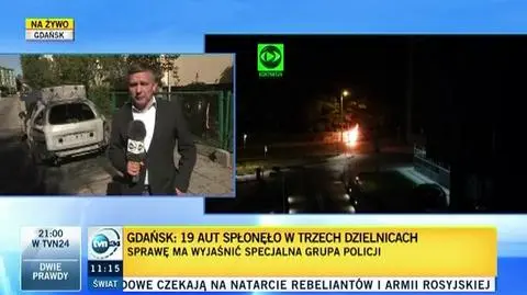 Próbowała ratować samochód. "Biegłam z kluczykami, ale on już płonął"
