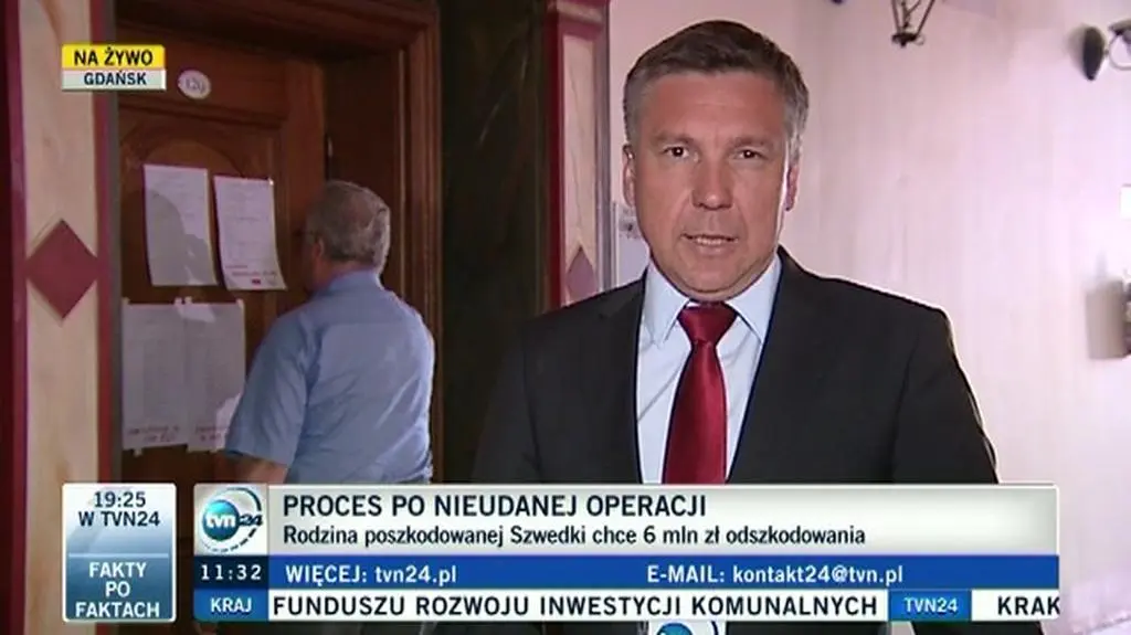 Proces o odszkodowanie dla Szwedki 