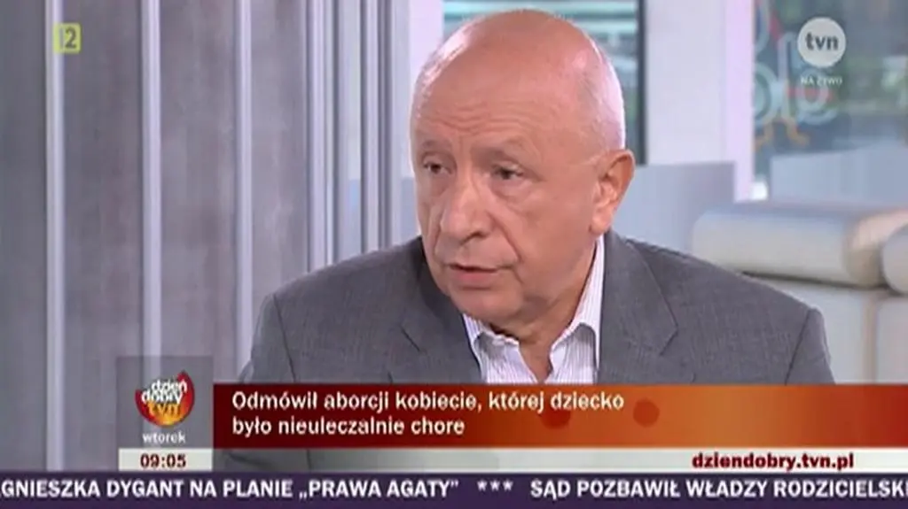 Prof. Chazan: Do nieszczęścia gwałtu nie trzeba dokładać nieszczęścia zabicia dziecka