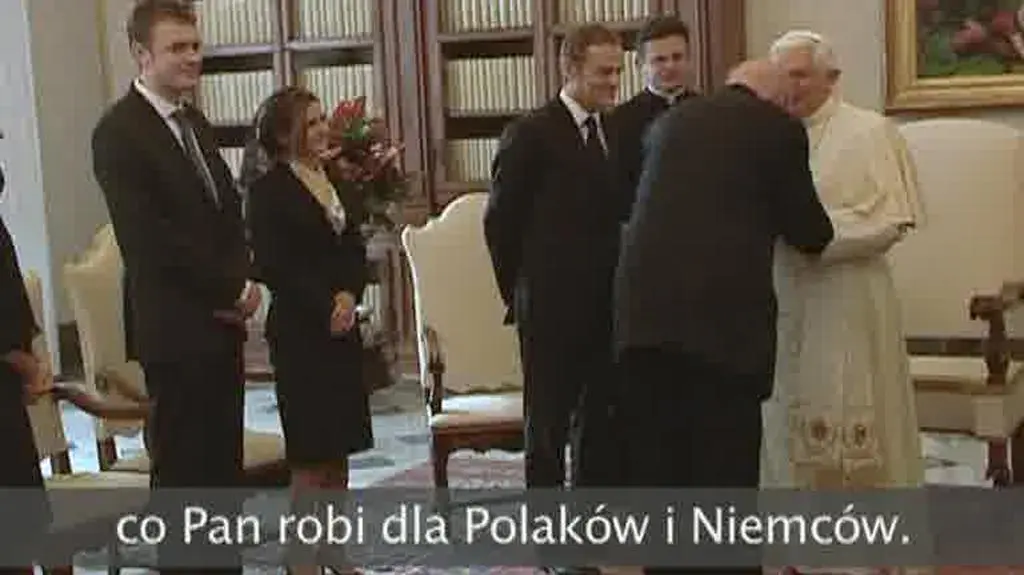 Profesor Bartoszewski u papieża