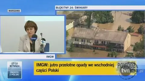 Prognoza IMiGW (TVN24)