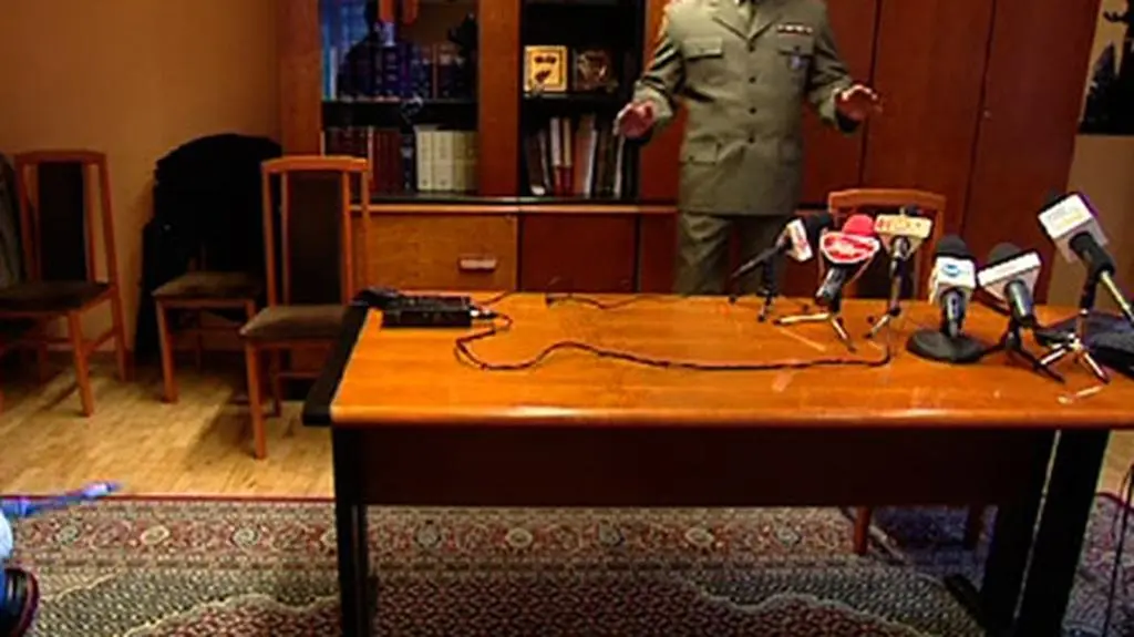 Prokurator chwilę przed postrzeleniem