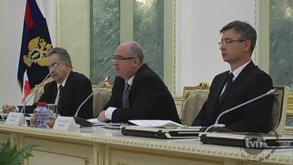 Prokurator generalny RP Andrzej Seremet w Moskwie