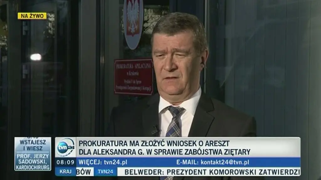 Prokuratura chce aresztu dla Aleksandra G. "Istnieje obawa matactwa"