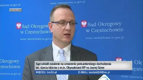 Prokuratura nie zajmie sią sprawą ataku kibiców na Jasnej Górze