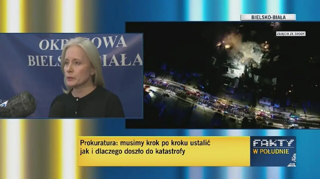 Prokuratura o katastrofie w Szczyrku