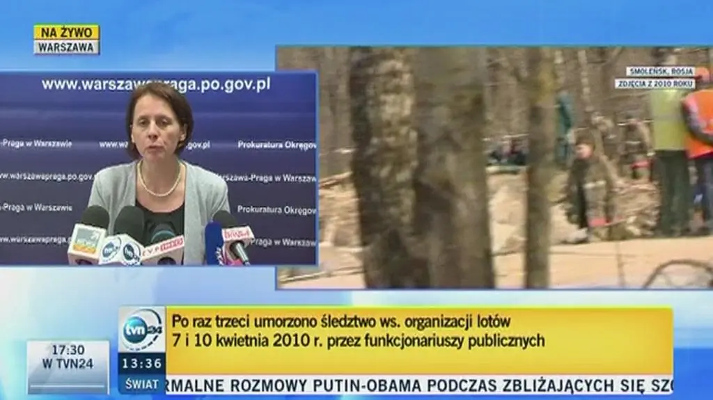 Prokuratura oceniła, że przed kwietniem 2010 r. nie było "jednego, spójnego przepisu" dot. tego, jakie osoby mogą brać udział w jednym locie
