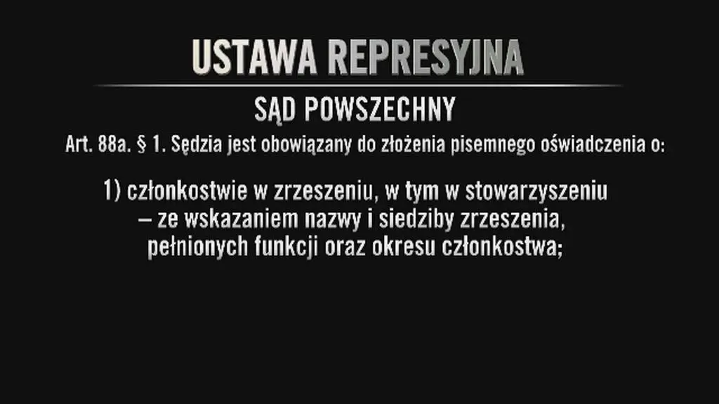 Proponowane przez PiS zmiany w ustawie o funkcjonowaniu sądów powszechnych