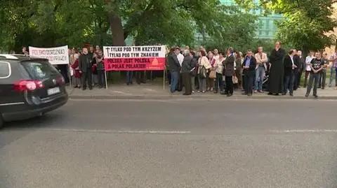 Protestują przeciwko "Golgota Picnic" 