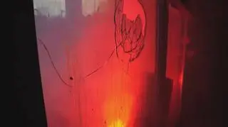 Protestujący próbowali sforsować drzwi do budynku JSW