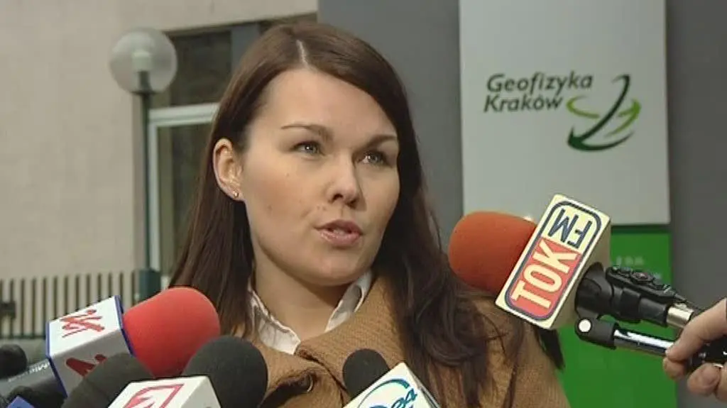 Przedstawicielka Geofizyki Kraków (TVN24)