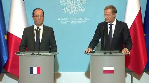 Przemówienie Francoisa Hollande'a 