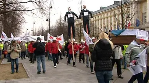 Przeprowadzka związkowców pod Sejm
