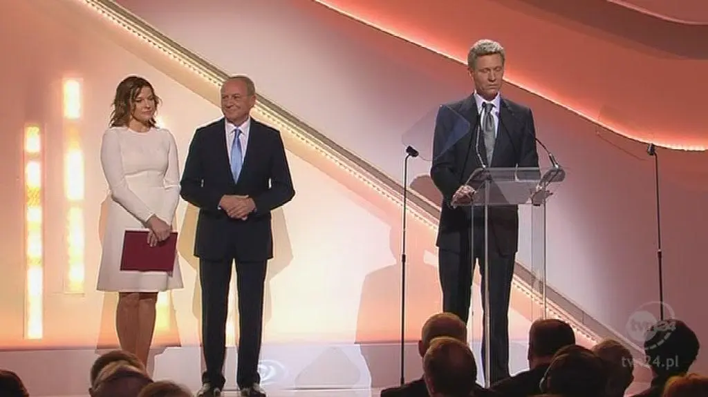 Przewodniczący kapituły nagrody Dariusz Mioduski (TVN24)