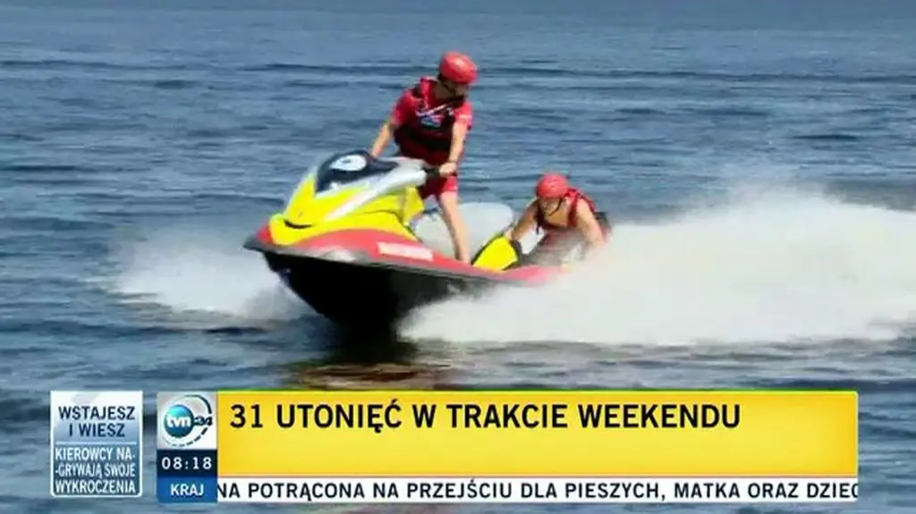 Przez weekend utonęło 31 osób