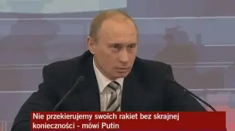Putin nie chce konfliktu