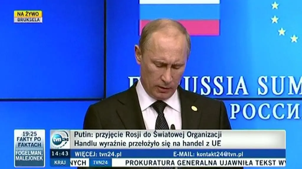 Putin o zapowiedzi zniesienia wiz 