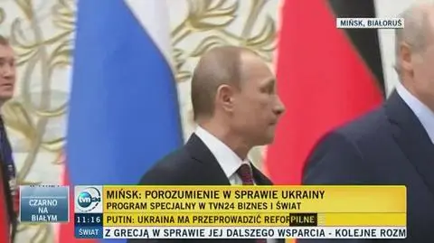Putin wielkim wygranym mińskiego szczytu? 