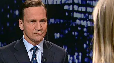 Radosław Sikorski był gościem "Kropki nad i"