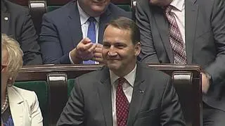 Radosław Sikorski nowym marszałkiem Sejmu 