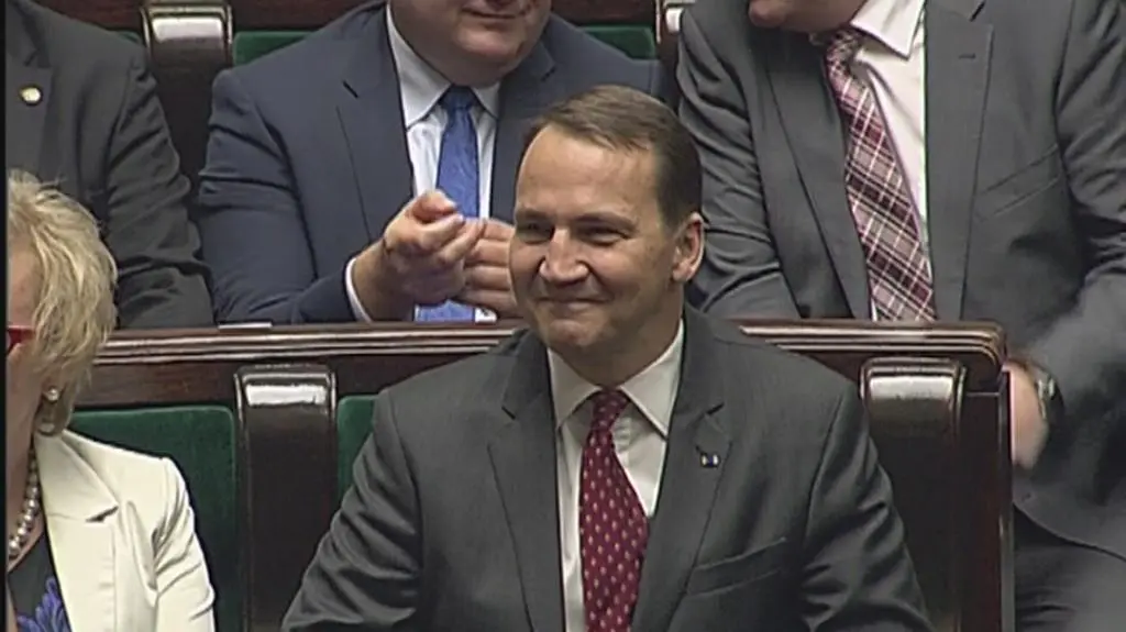 Radosław Sikorski nowym marszałkiem Sejmu 