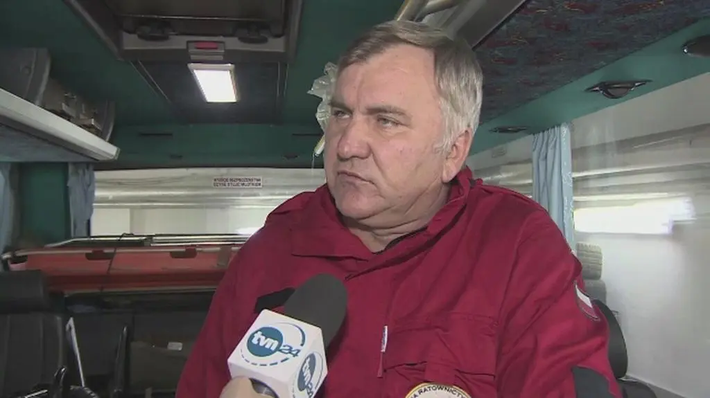 Ratownik górniczy o akcji w kopalni Wujek w Rudzie Śląskiej