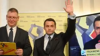 Rekacje w sztabie Piotra Guziała na sondażowe wyniki referendum