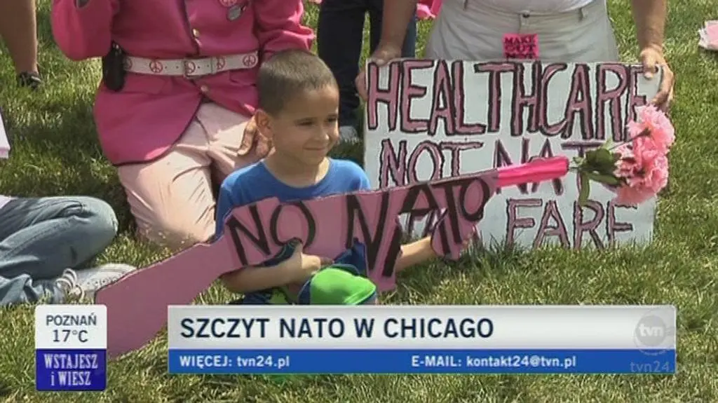 Relacja Macieja Wierzyńskiego z Chicago (TVN24)