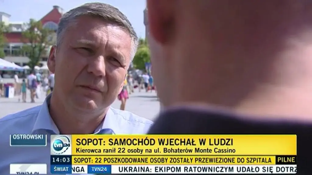 Relacja mężczyzny, który brał udział w zatrzymaniu szalonego kierowcy