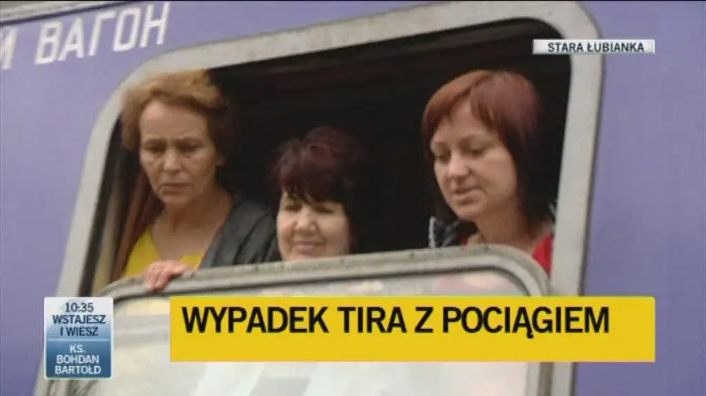 Relacja pasażerek pociągu, który brał udział w wypadku