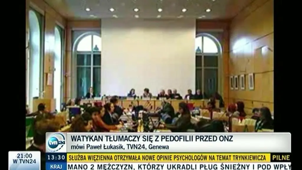 Relacja reportera TVN24 z Genewy