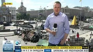Relacja reportera TVN24 z Kijowa