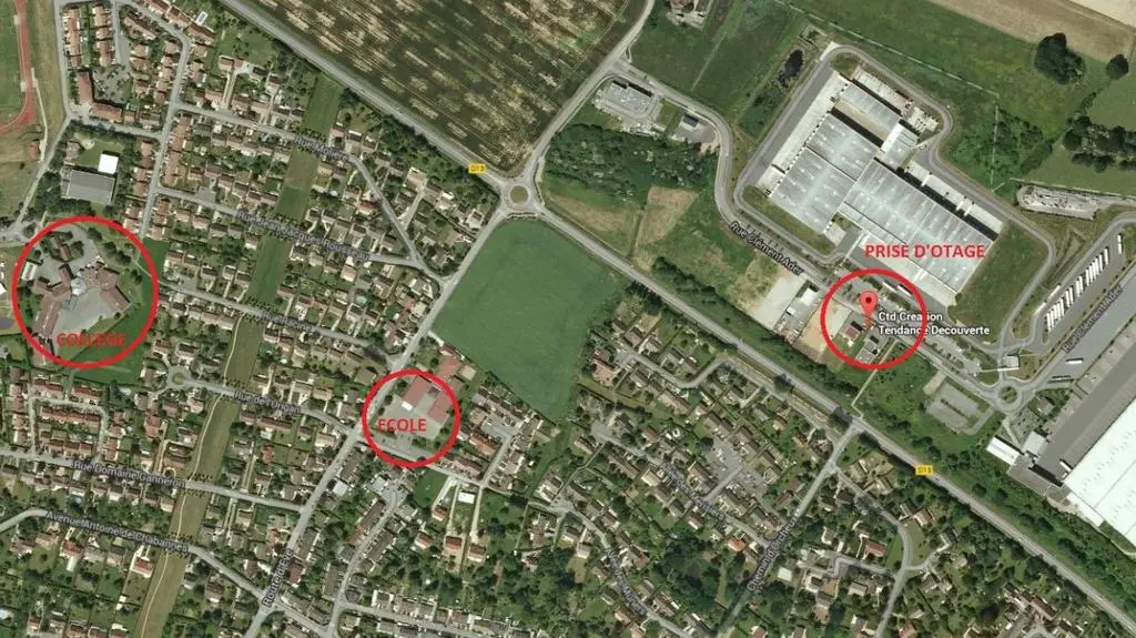 Relacja reporterki telewizji BFM z Dammartin-en-Goele