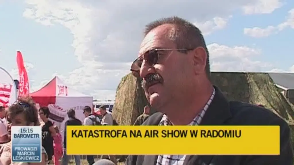 Relacja świadka tuż po wypadku/TVN24