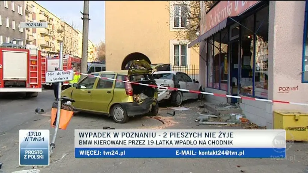 Relacja świadka wypadku