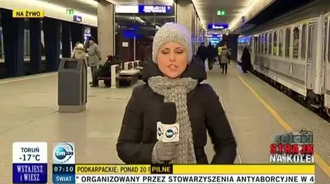 Relacja z Warszawy po godz. 7.00