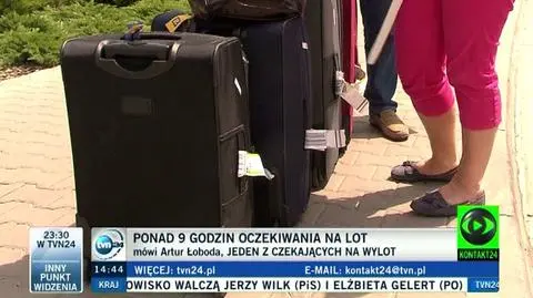 Relacje pasażerów, którzy czekają na wylot do Grecji