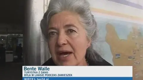 Relacje świadków zamieszek w Lhasie