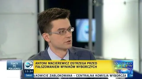 Reporter "Czarno na białym" o Antonim Macierewiczu: to jest scalacz betonu wyborczego PiS