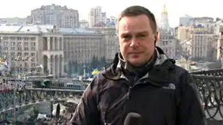 Reporter o reakcji Majdanu na decyzję Rady