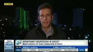 Reporter TVN24: Do Soczi nie będzie można wjechać samochodem