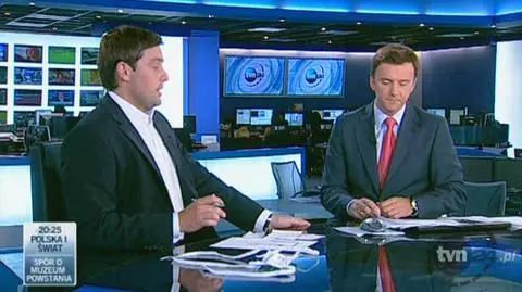 Reporter TVN24 Michał Cholewiński szukał pomocy w stołecznych szpitalach