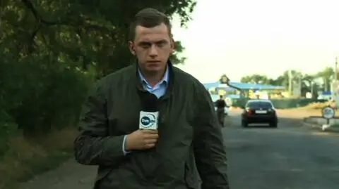 Reporter TVN24 na przejściu granicznym: nie wiadomo, gdzie ten konwój się znajduje